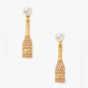 Kate Spade Winter Carnival Champagne Earrings